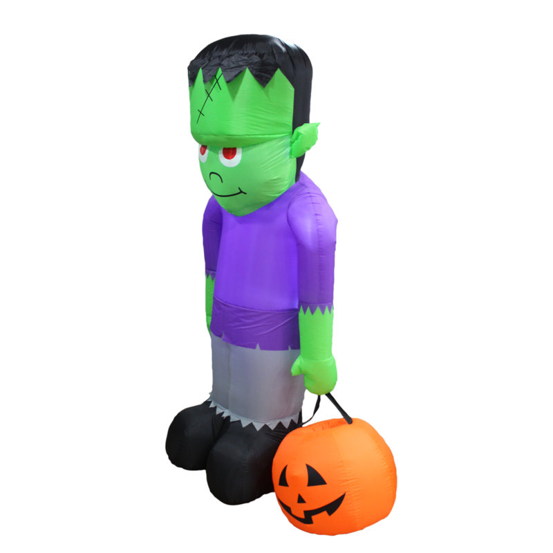 The Holiday Aisle Siegrist Inflatable Frankenstein Decoration & Reviews Wayfair